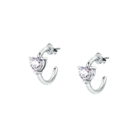 Orecchini Chiara Ferragni Donna DIAMOND HEART in Lega metallica J19AUV31 - J19AUV31